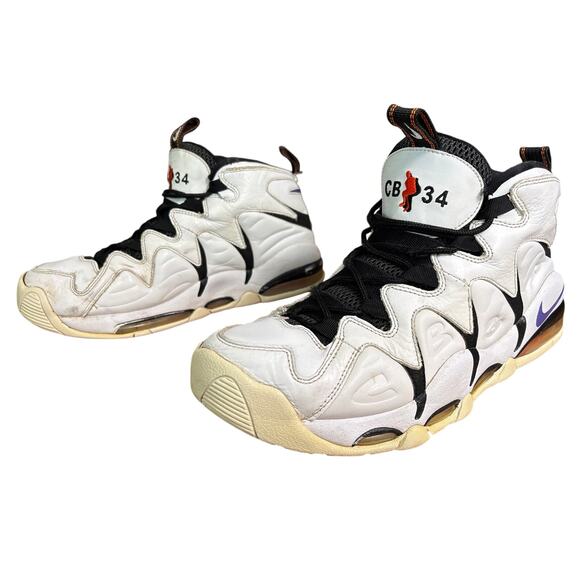 2011 Nike Air Max Charles Barkley CB 34 Varsity Purple 414243-100 worn main image 6